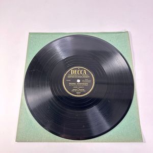 Decca Label 78 Record Jane Turzy That Heart Belongs to Me & Picking Sweethearts